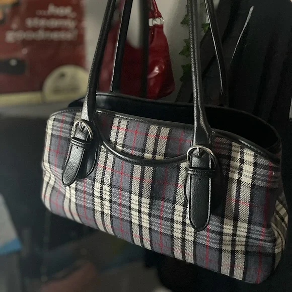 Plaid Mini Bag - Picture 1 of 3